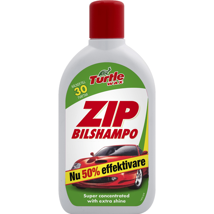 TURTLE Zip Bilshampoo 500 ml - 202 DKK 59,95
