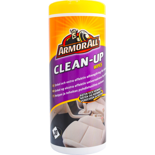 ArmorAll Clean-Up Wipes - RenseKlude til Bil - 652