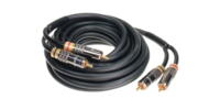 C-Quence 451-4960-250 RCA Cable Black Line 2,5m